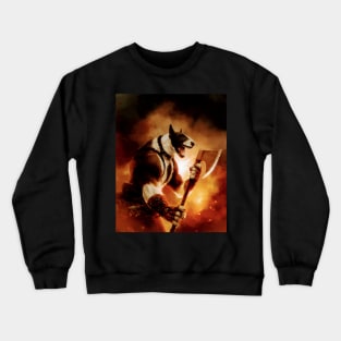 Warrior Pitbull Crewneck Sweatshirt